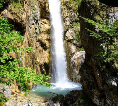 tscheppaschlucht watervallen in Karinthië